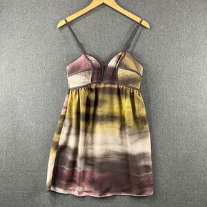 Xhilaration NWOT Mini Dress Adjustable Straps Flowy Lightweight Boho Casual L